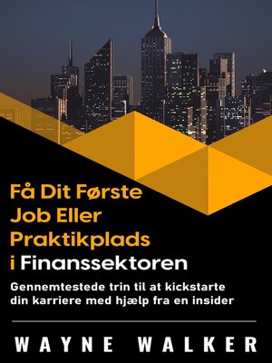 cover image of Få Dit Første Job Eller Praktikplads i Finanssektoren